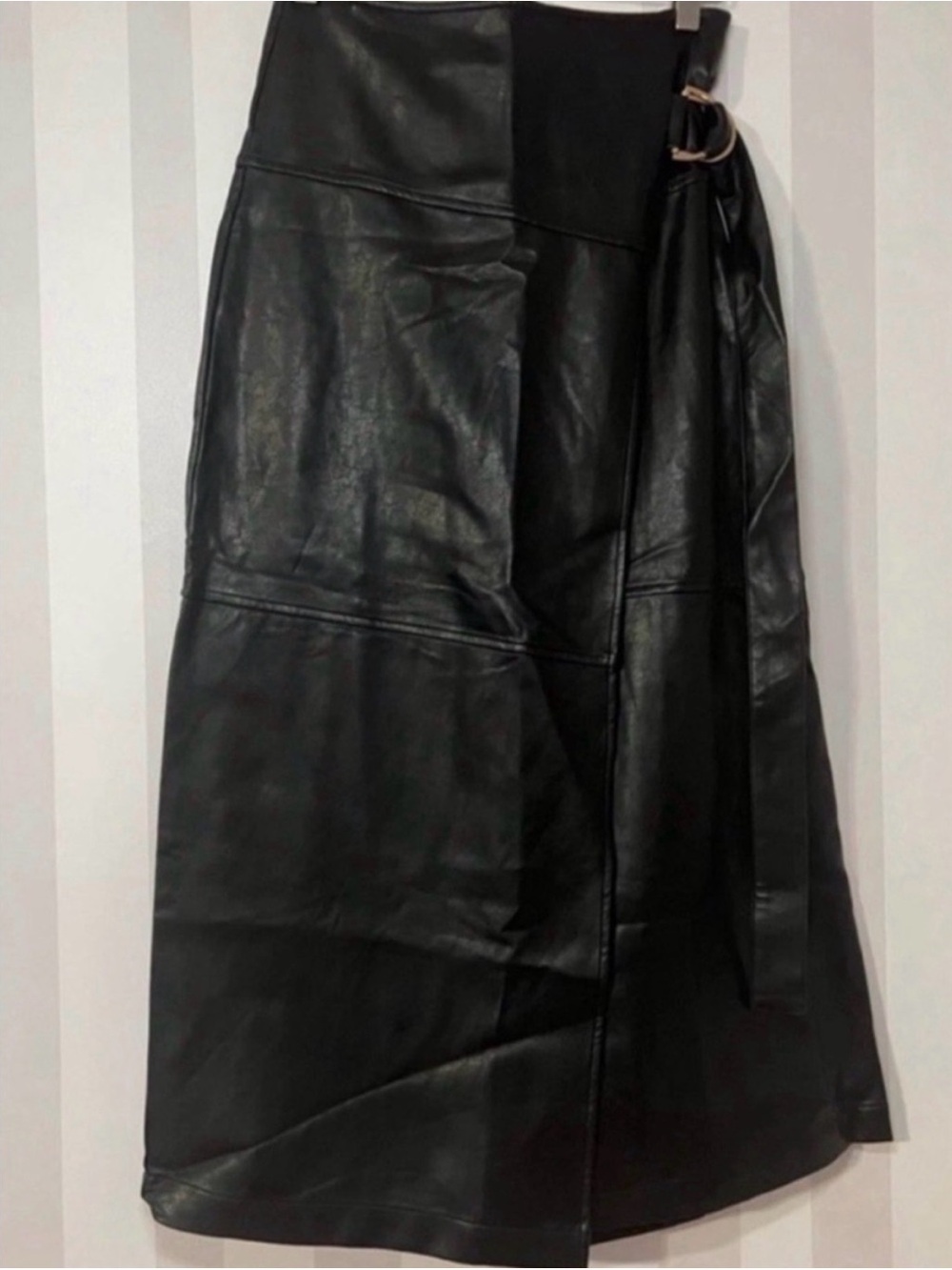 Karen Millen Black Leather US 2